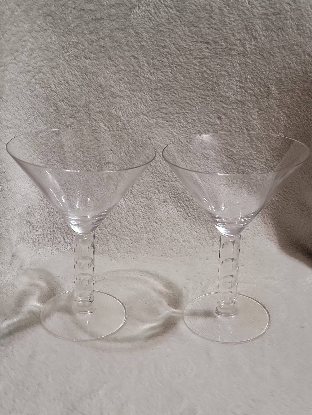 Set of 2 Martini Glasses